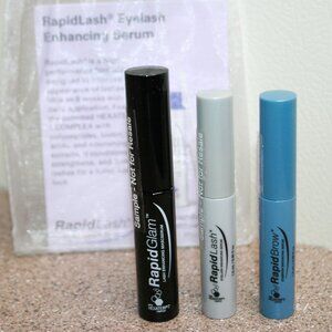 Rapid Lash Travel Size Mini Set RapidLash / RapidBrow/ RapidGlam Mascara eyelash